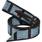 Mustang Nylon Off Billet/Tie strap set TURQUOISE/BLACK Mustang Nylon Off Billet/Tie strap set TURQUOISE/BLACK